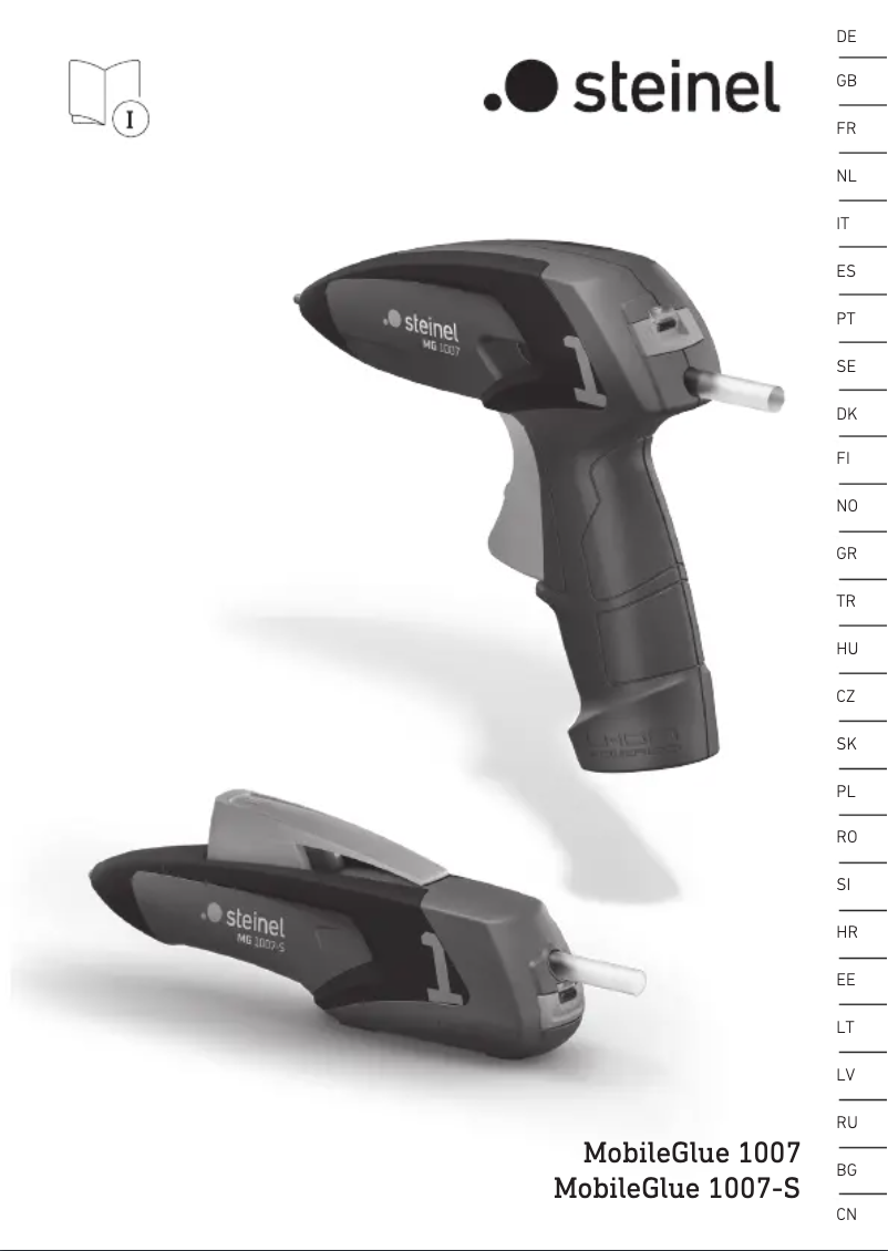 Page 1 of the manual User Manual Steinel MobileGlue 1007