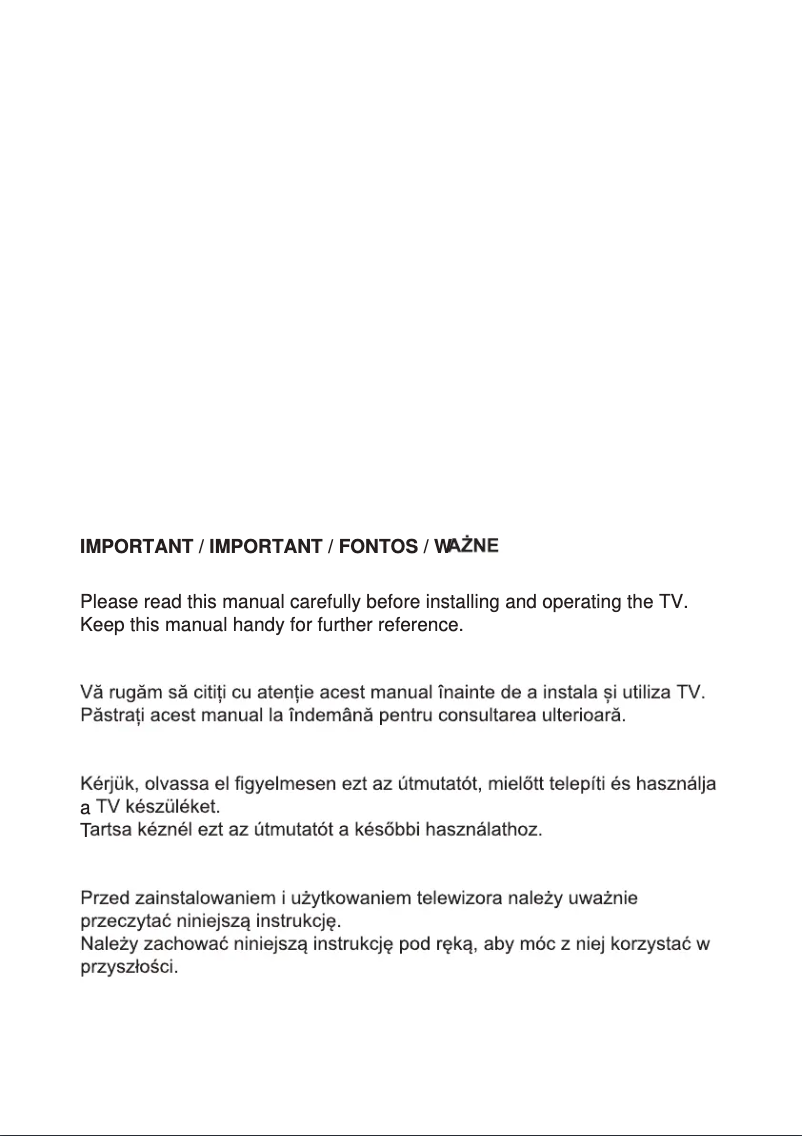 Page 1 of the manual User Manual Allview 43iPlay6000-U