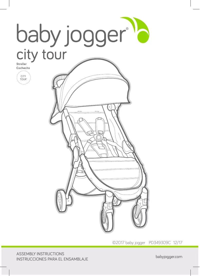 Page 1 of the manual Instructions / Assembly Baby Jogger City Tour