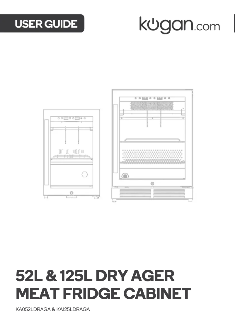 First page image of the manual for KA052LDRAGA