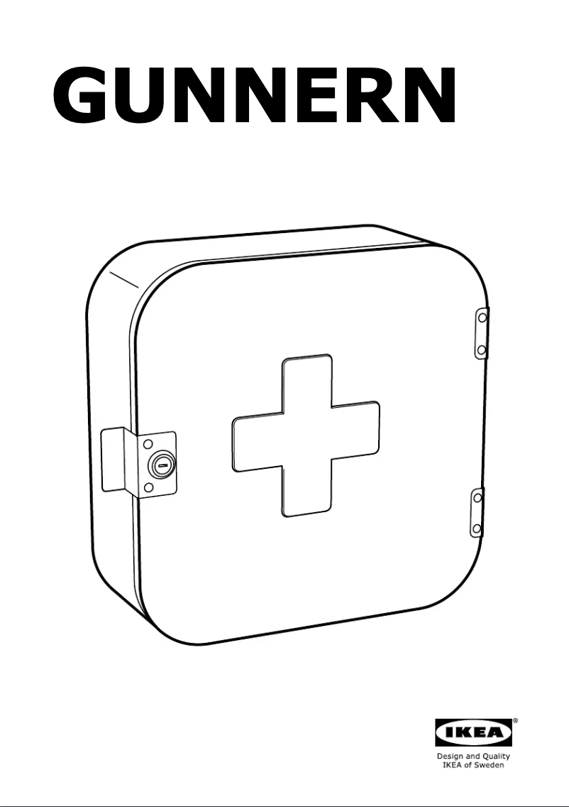 Page 1 of the manual User Manual Ikea GUNNERN