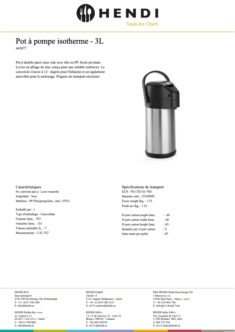 First page image of the manual for 445877