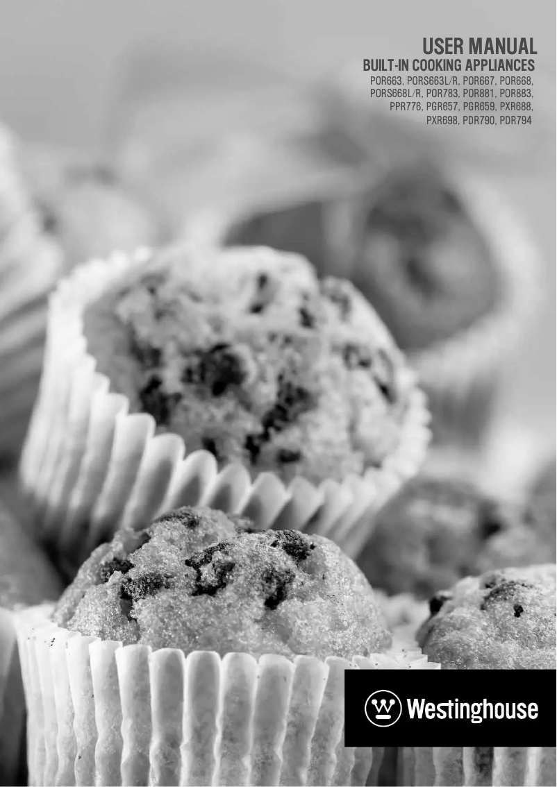 First page image of the manual for POR783