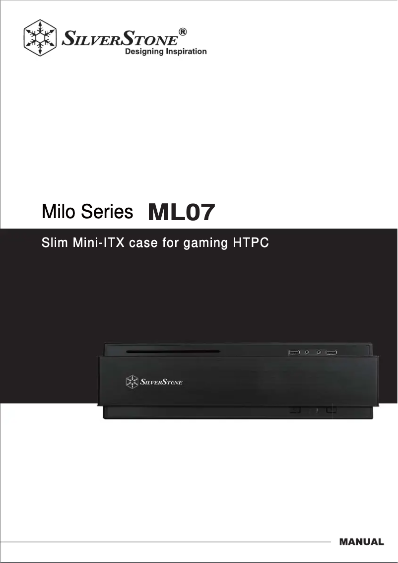 First page image of the manual for Milo ML07