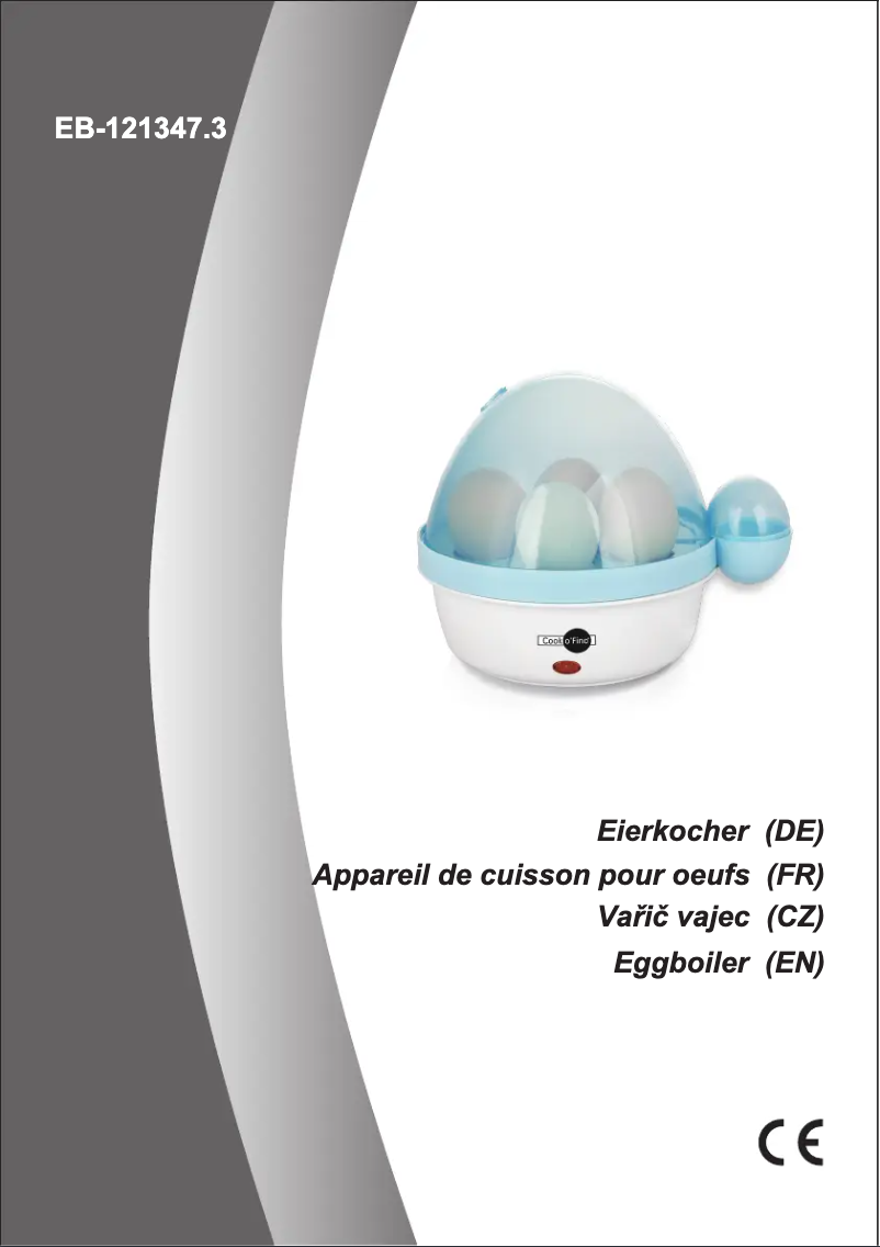 First page image of the manual for EB-121347