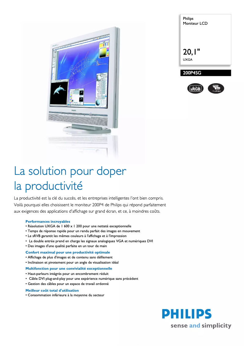 First page image of the manual for 200P4