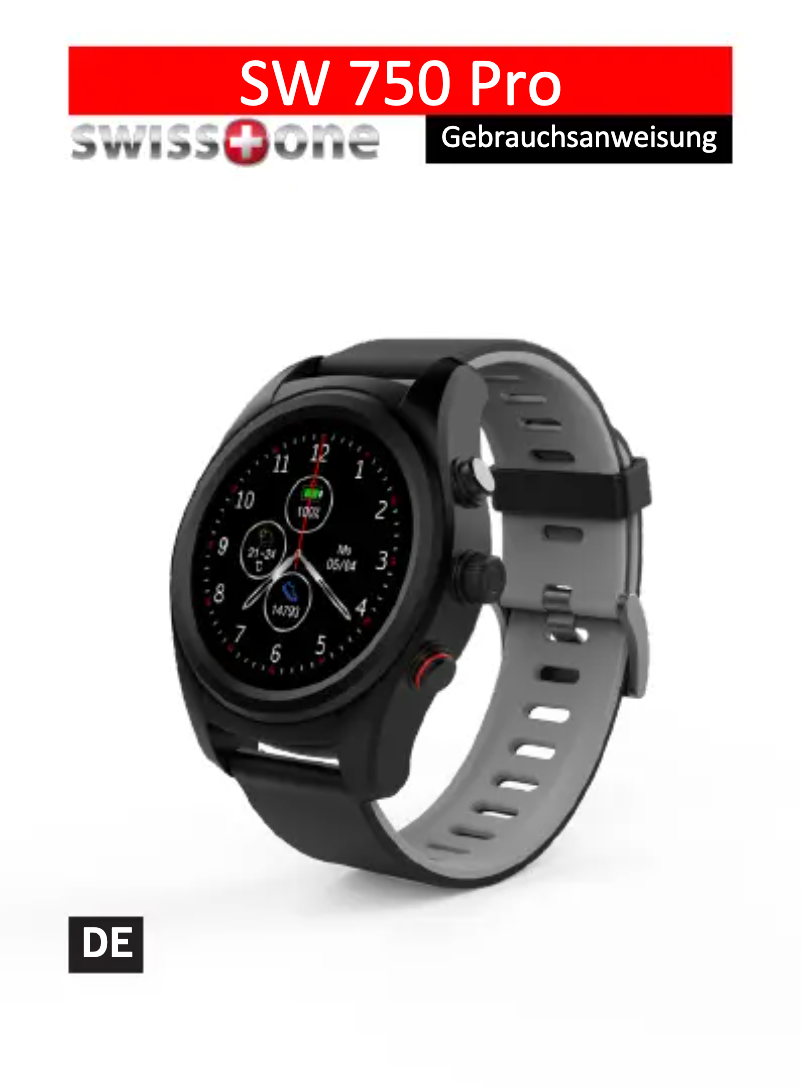 First page image of the manual for SW 750 Pro