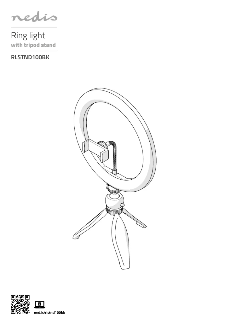 First page image of the manual for RLSTND100BK