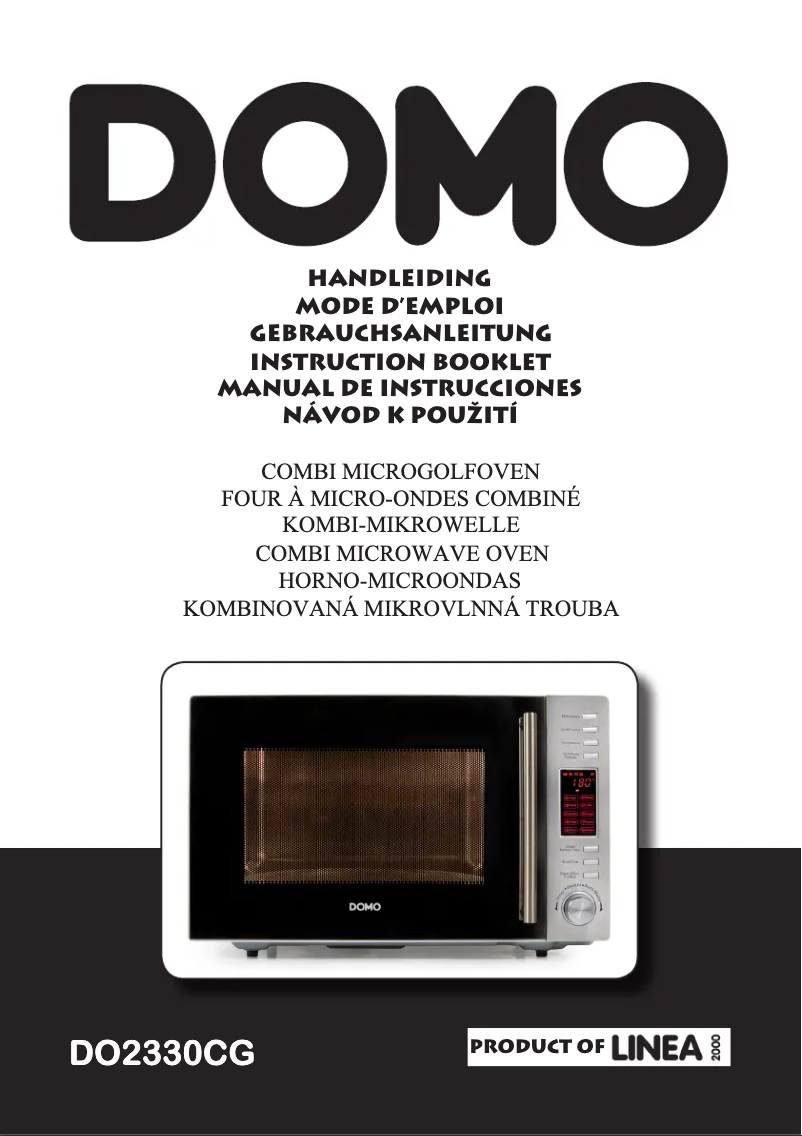 Page 1 of the manual User Manual Domo DO2330CG