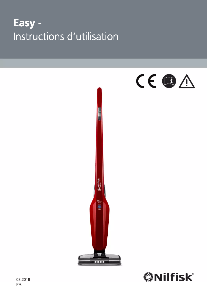 Page 1 of the manual User Manual Nilfisk Easy 36V