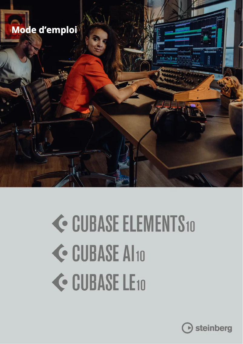 Page 1 of the manual User Manual Steinberg Cubase LE 10