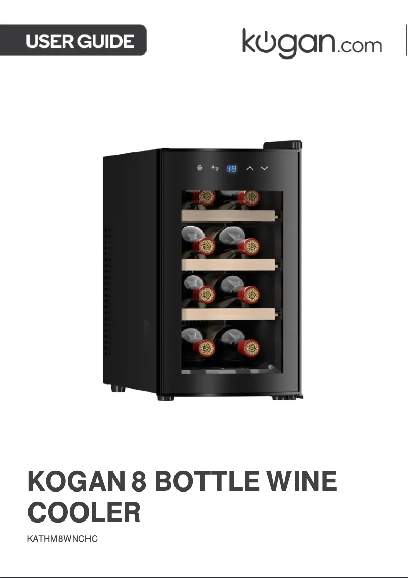 First page image of the manual for KATHM8WNCHC