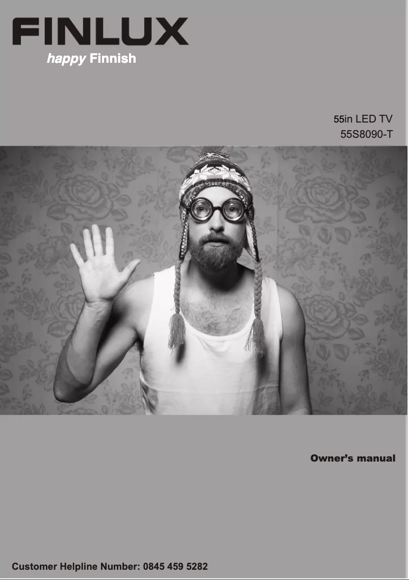 First page image of the manual for 55S8090-T