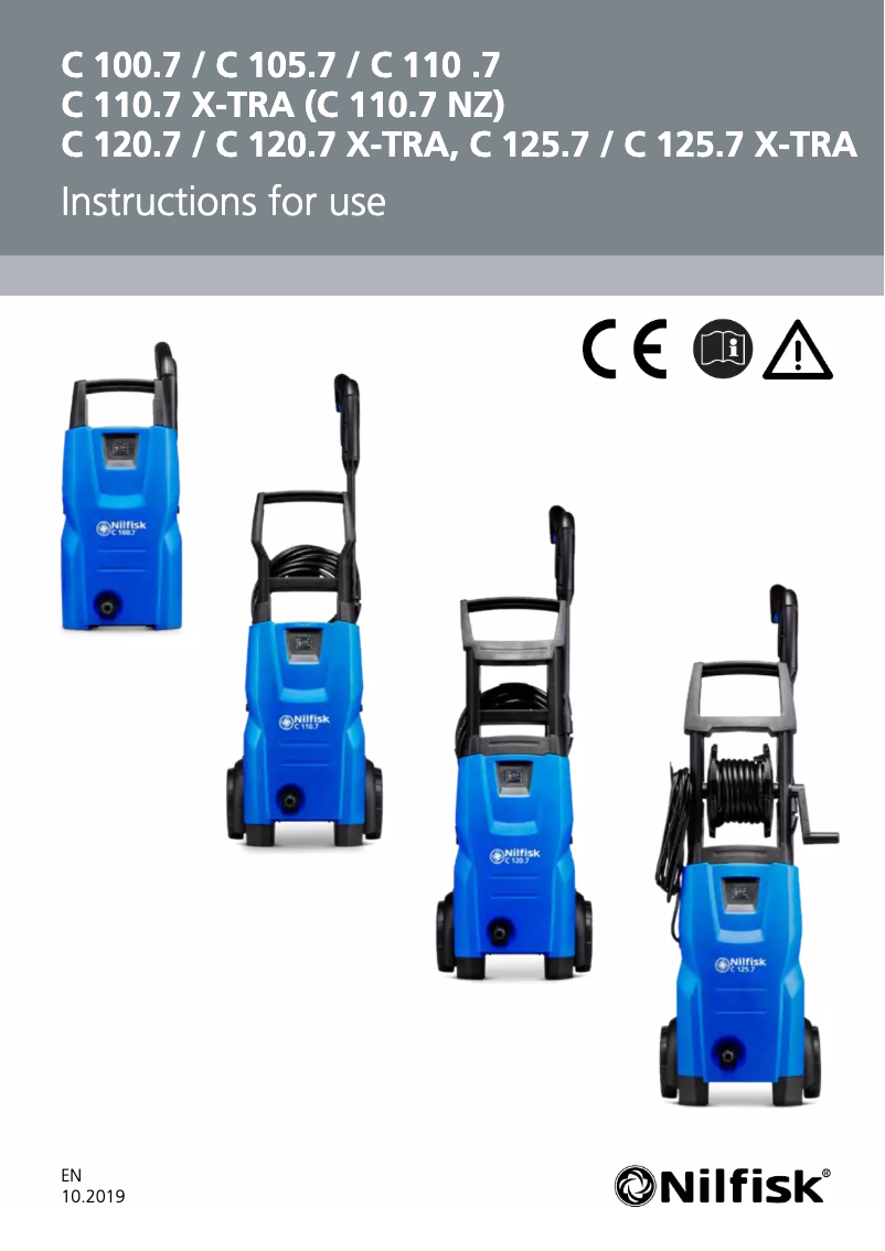 First page image of the manual for C 100.7