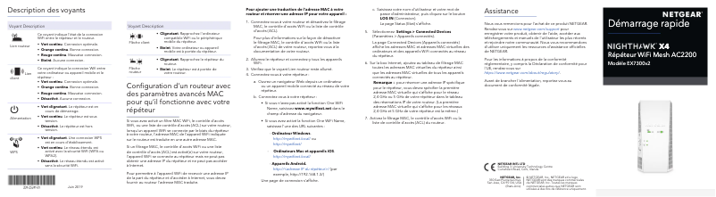 Page 1 of the manual Installation Guide Netgear EX7300v2