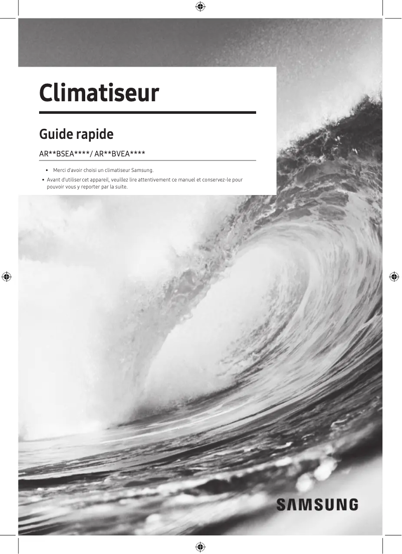 Page 1 of the manual User Manual Samsung AR12BSEAMWKXFA