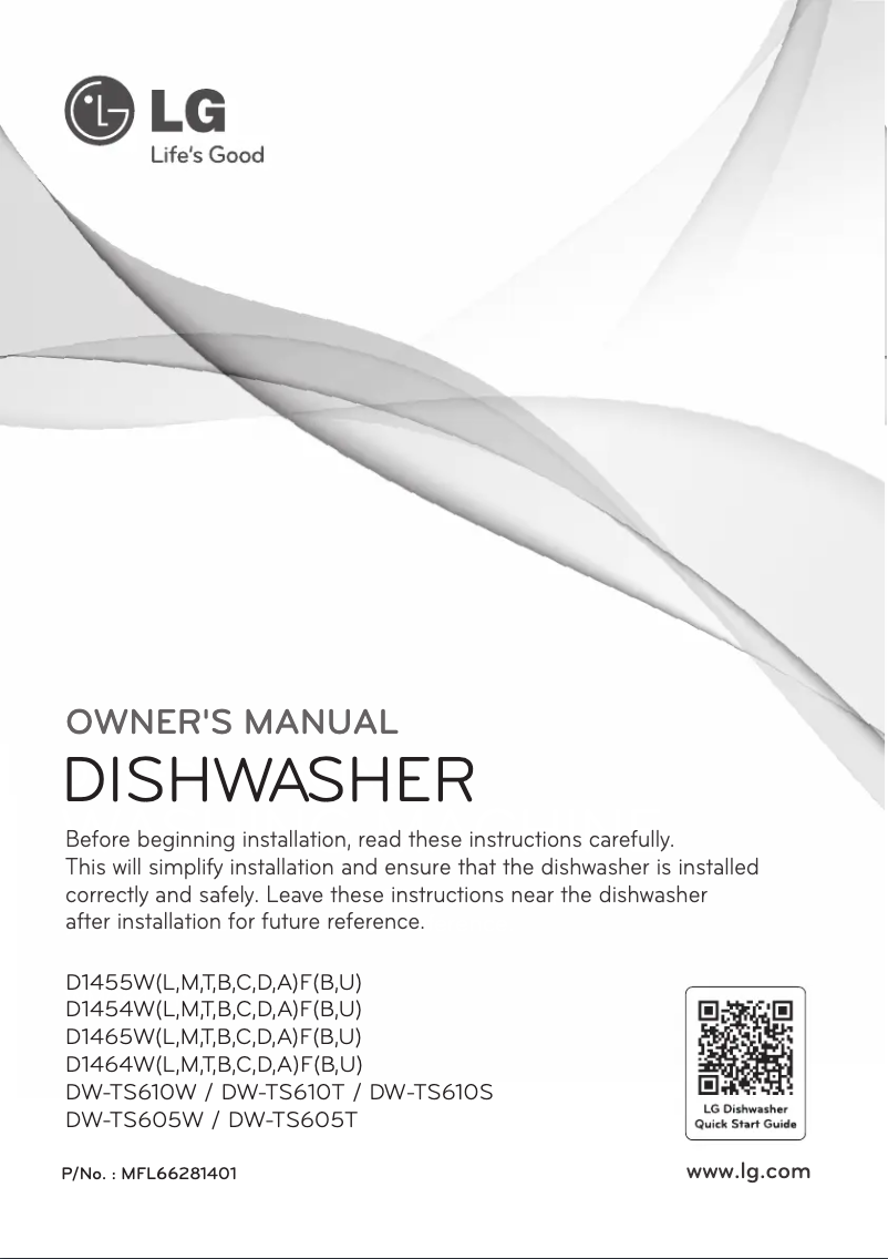 Page 1 of the manual User Manual LG LD-5421ST