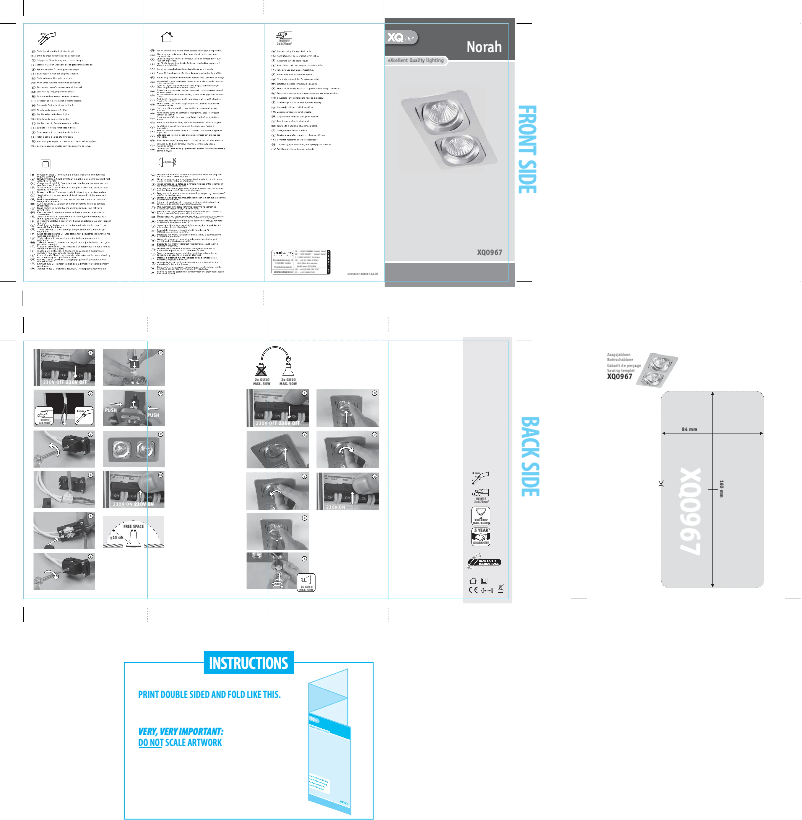 First page image of the manual for 10.050.67