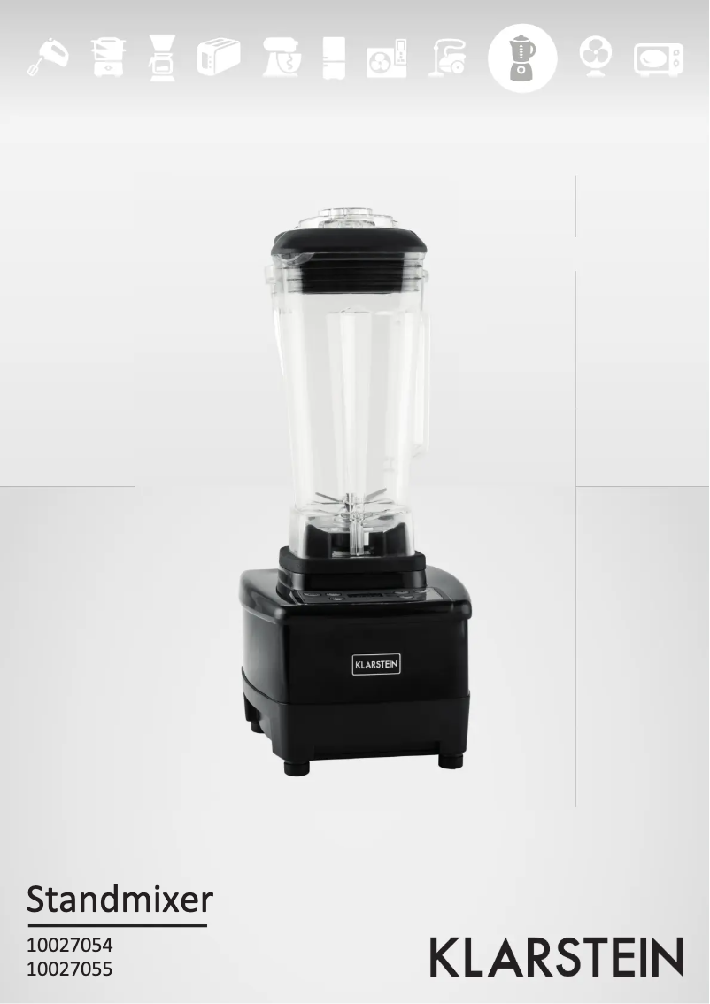 First page image of the manual for 10027055