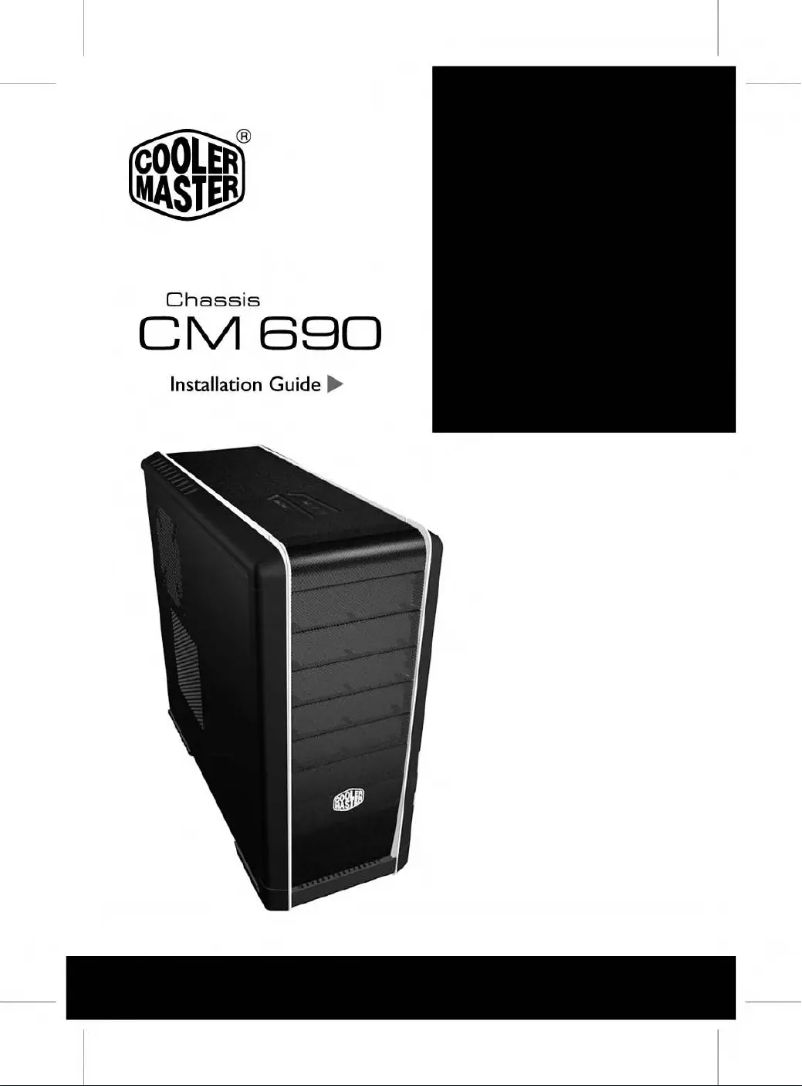 First page image of the manual for CM 690