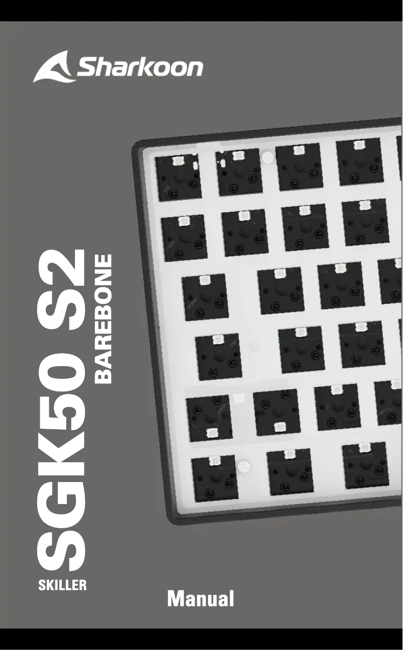 Page 1 of the manual User Manual Sharkoon SKILLER SGK50 S2 Barebone