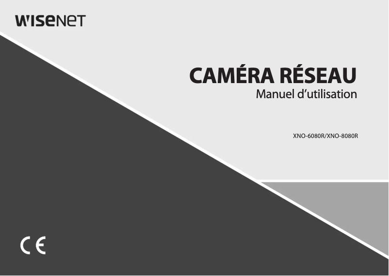 First page image of the manual for XNO-6080R