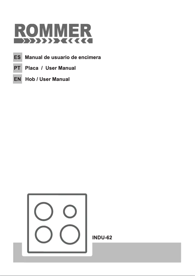Page 1 of the manual User Manual Rommer INDU-62