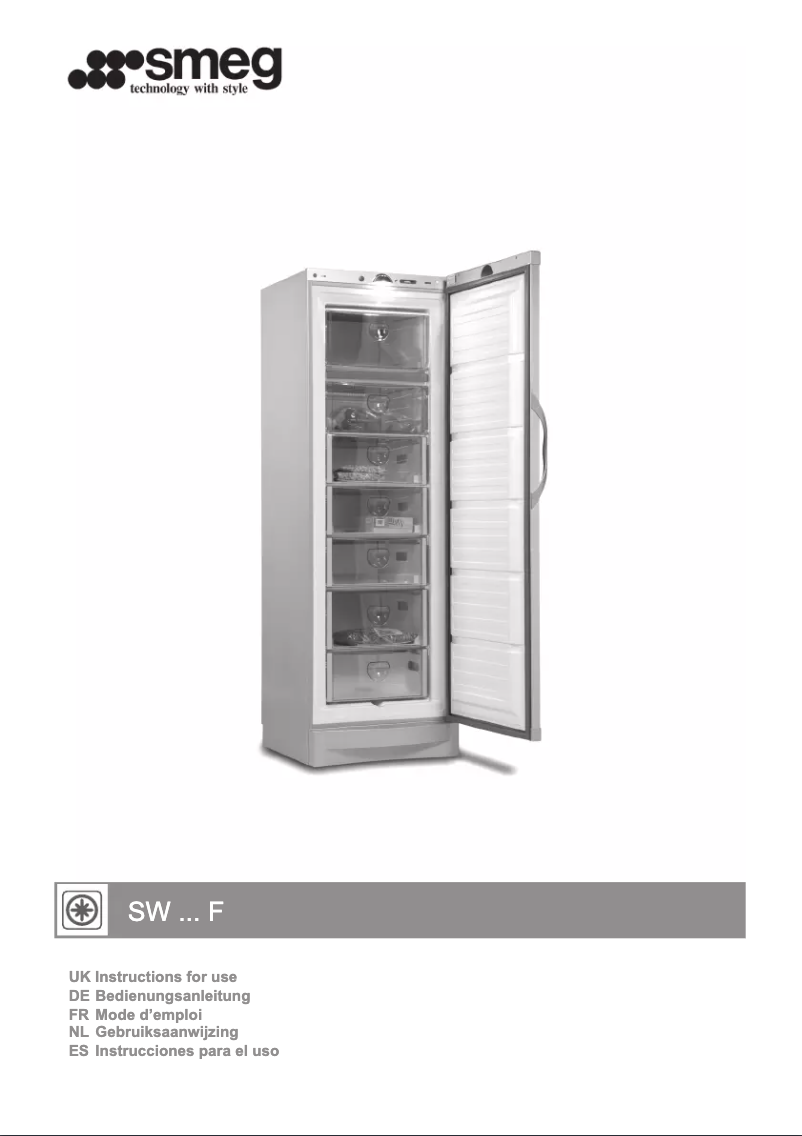 Page 1 of the manual User Manual Smeg CV35XS5