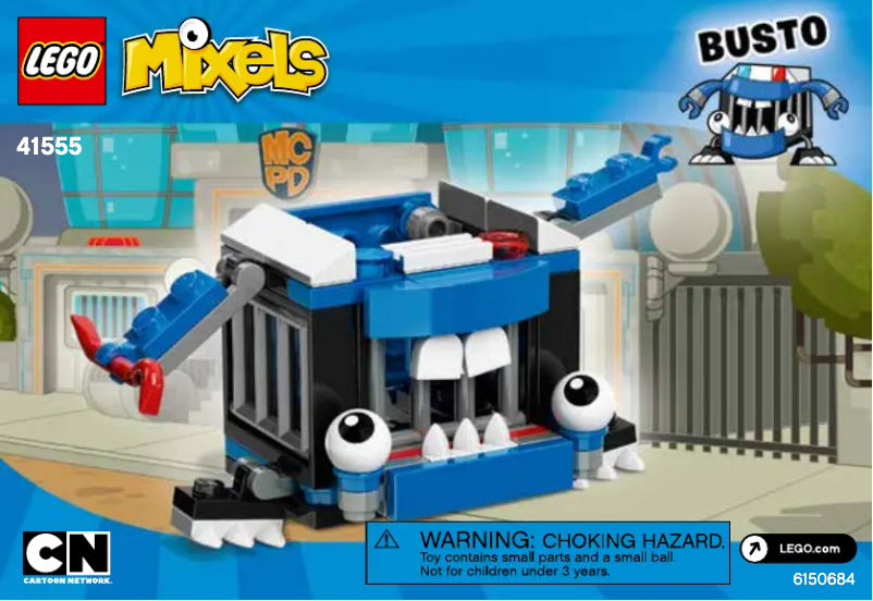 First page image of the manual for Mixels 41555