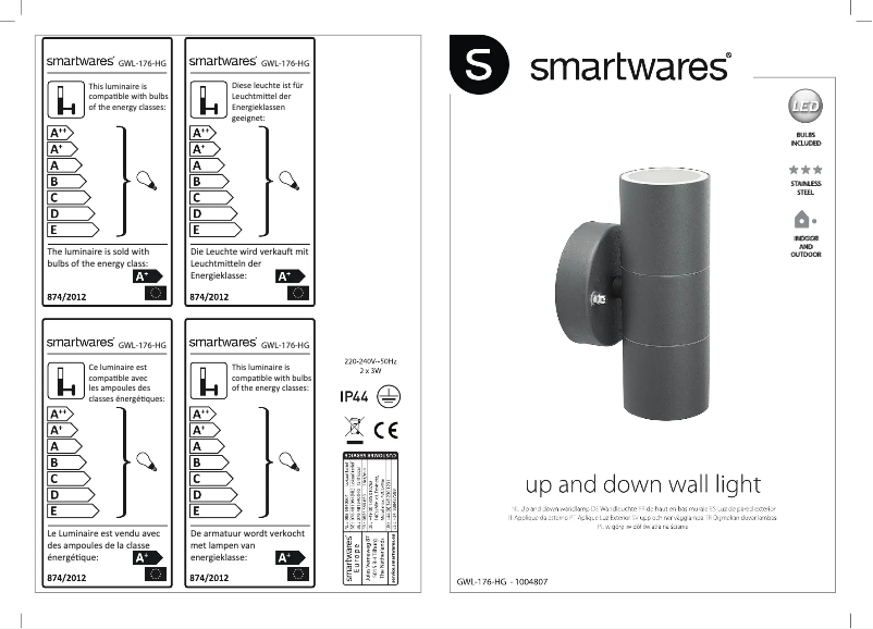 First page image of the manual for 10.048.07