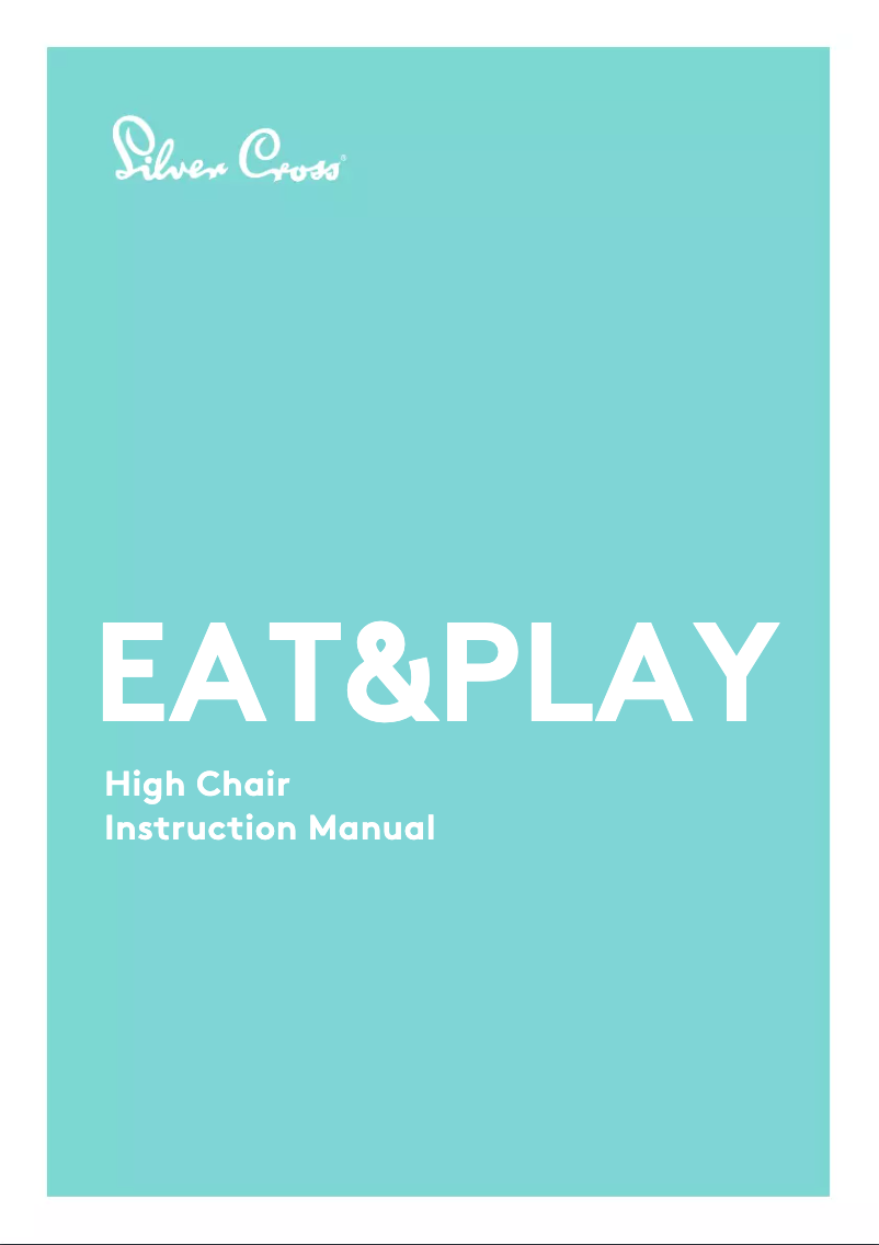 Page 1 of the manual User Manual Silver Cross Eat&Play