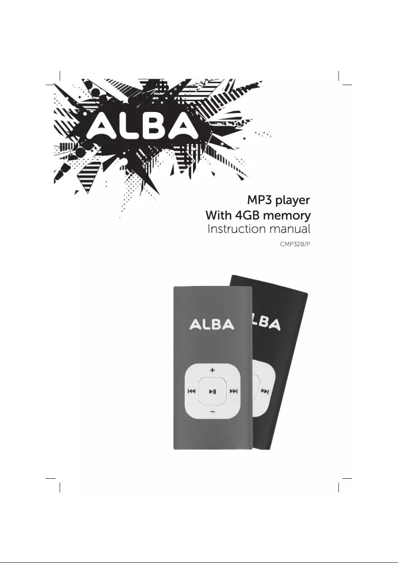 Image de la première page du manuel de l'appareil CMP3ZP