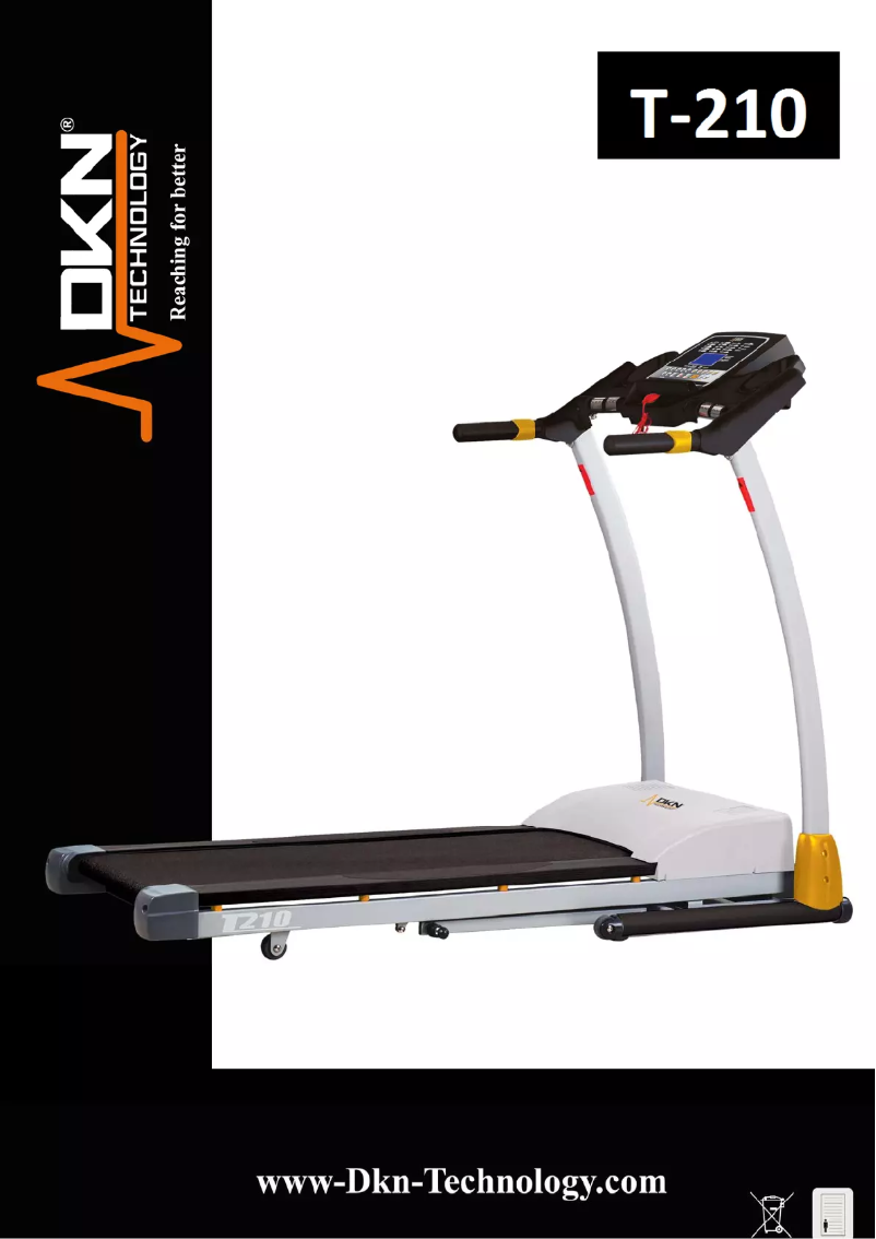 Page 1 of the manual User Manual DKN T-210