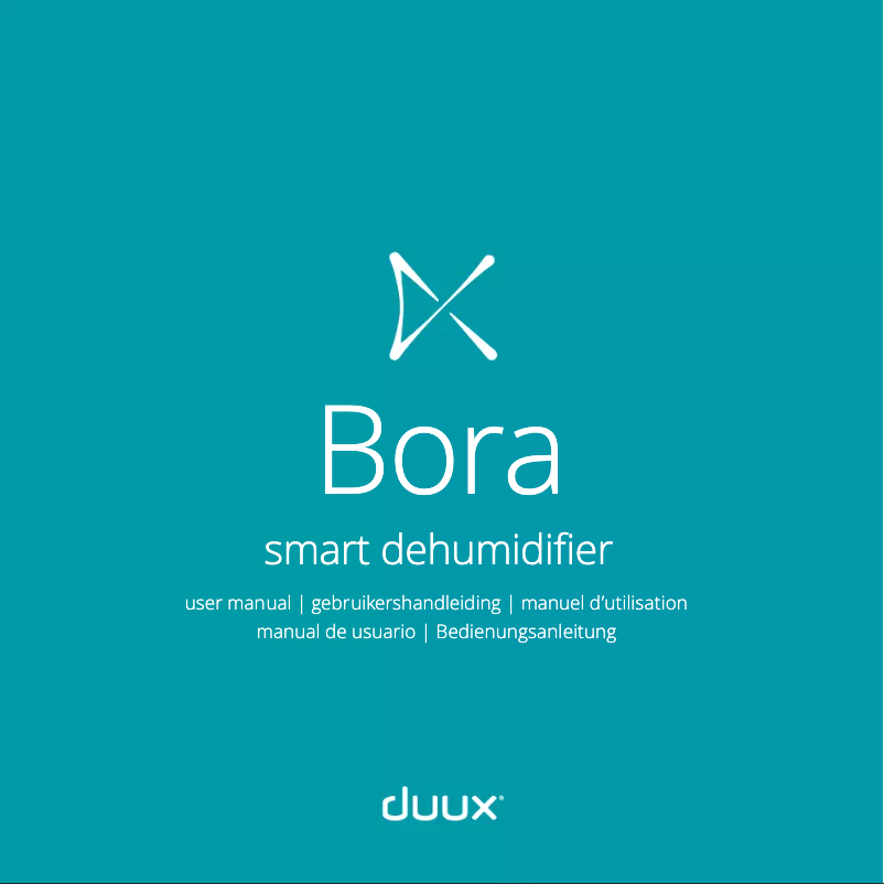 First page image of the manual for Bora