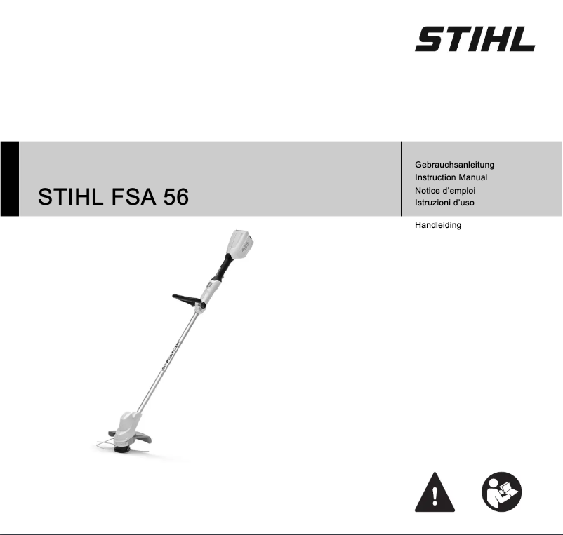 First page image of the manual for FSA 56