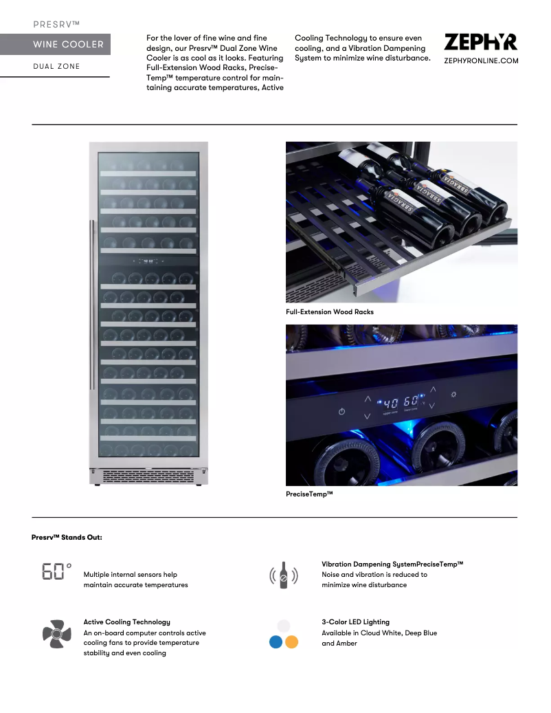 First page image of the manual for PRW24F02BG