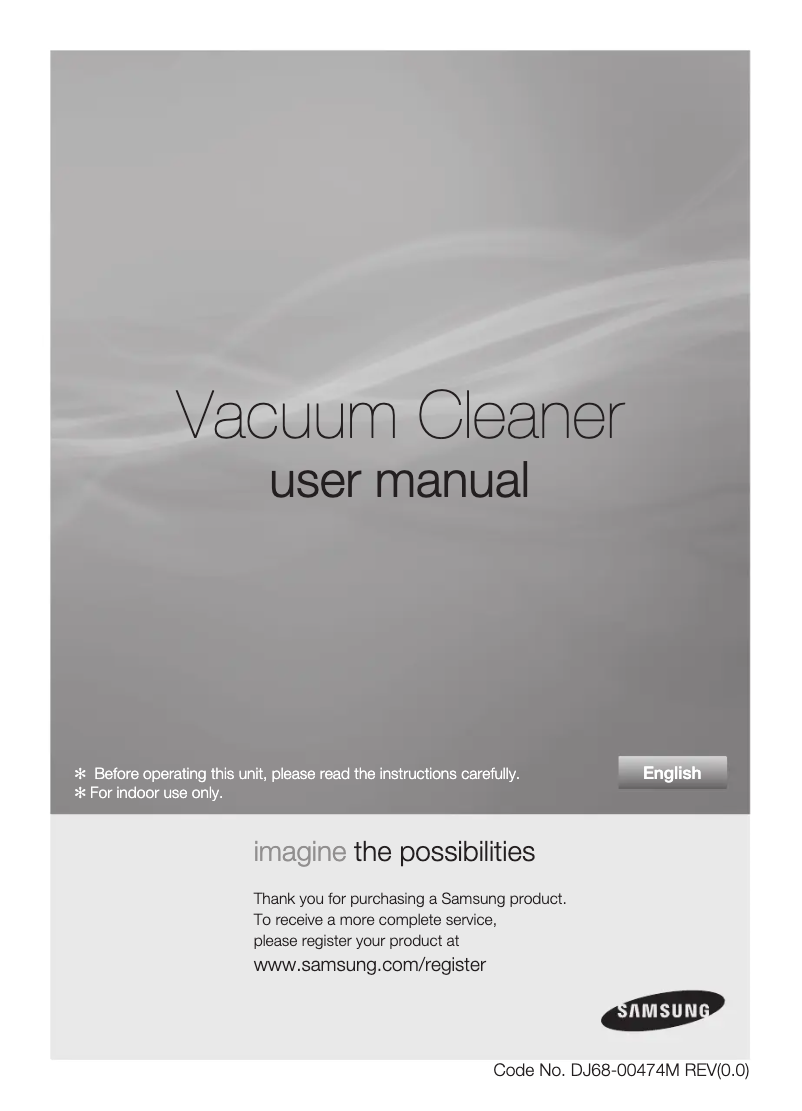 Page 1 of the manual User Manual Samsung SC6790