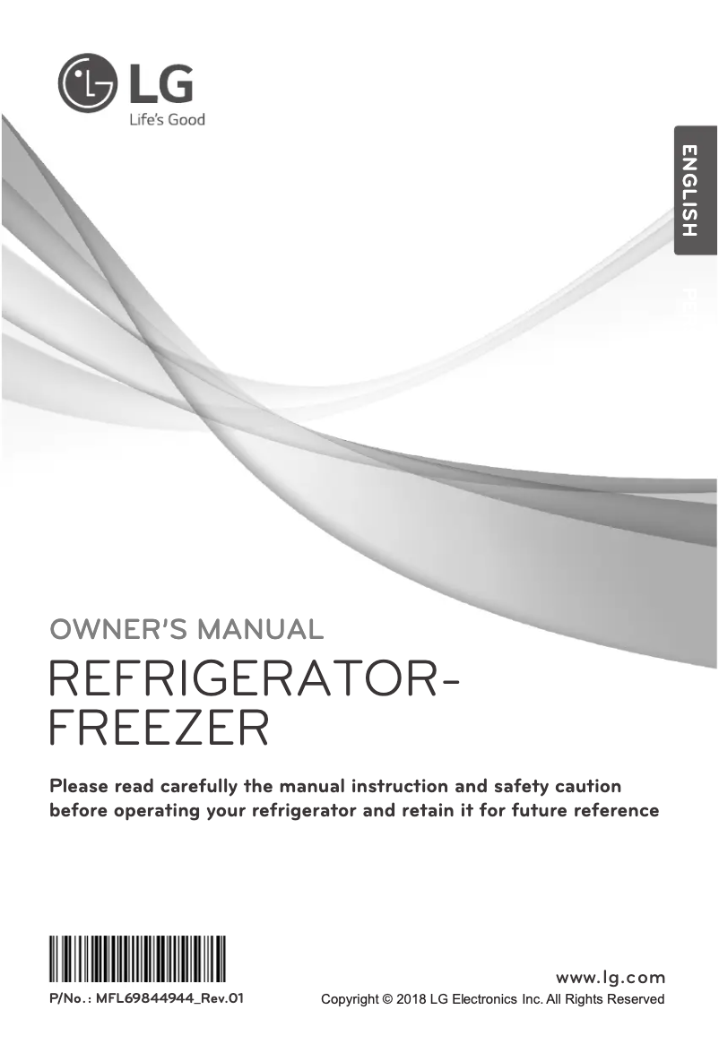 Page 1 of the manual User Manual LG GT-442BPLE