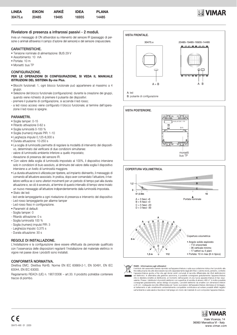 First page image of the manual for 14485