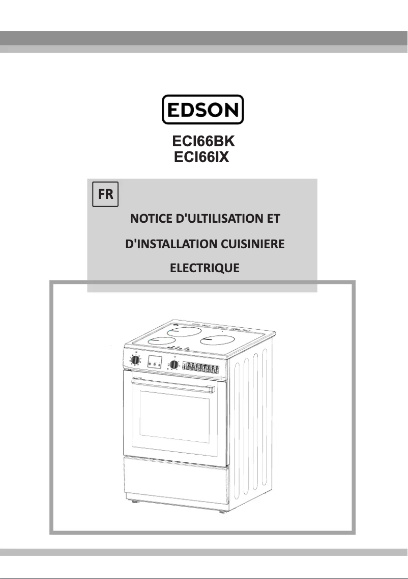 First page image of the manual for ECI66IX