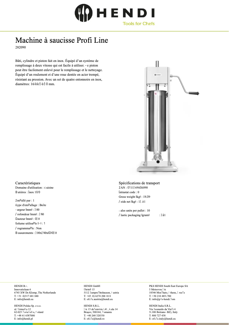 First page image of the manual for 282588