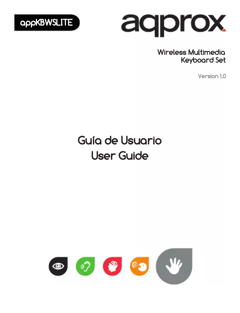 First page image of the manual for APPKBWSLITE