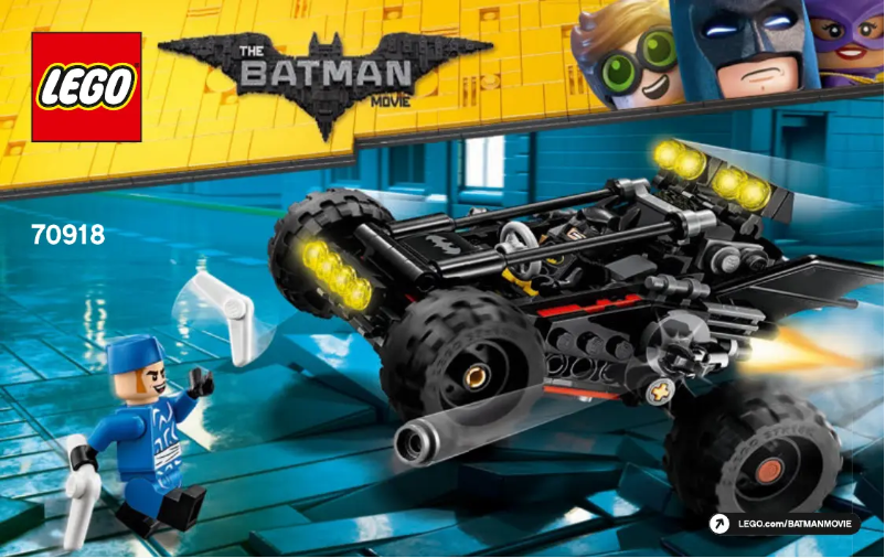 Page 1 of the manual User Manual Lego Batman Movie 70918