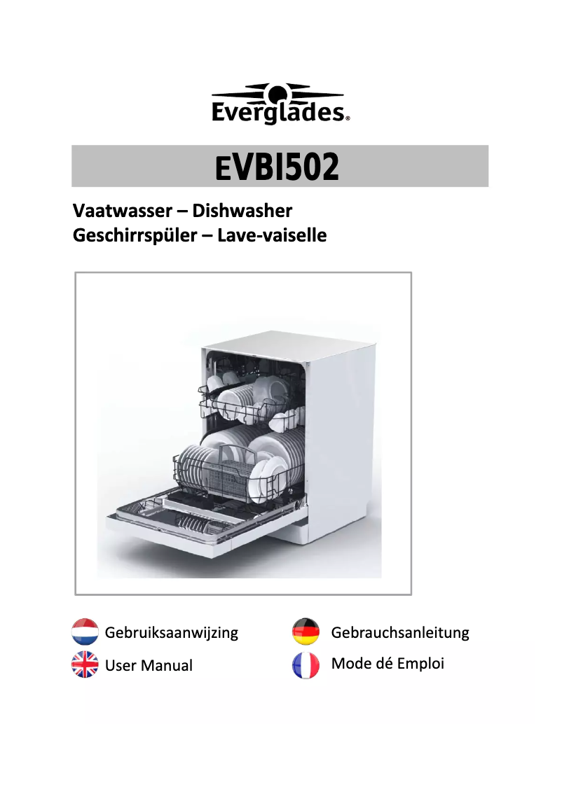 Page 1 of the manual User Manual Everglades EVBI502