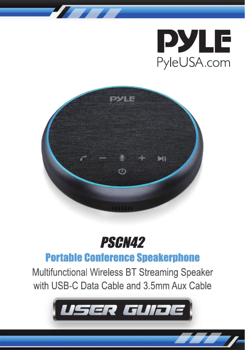 First page image of the manual for PSCN42