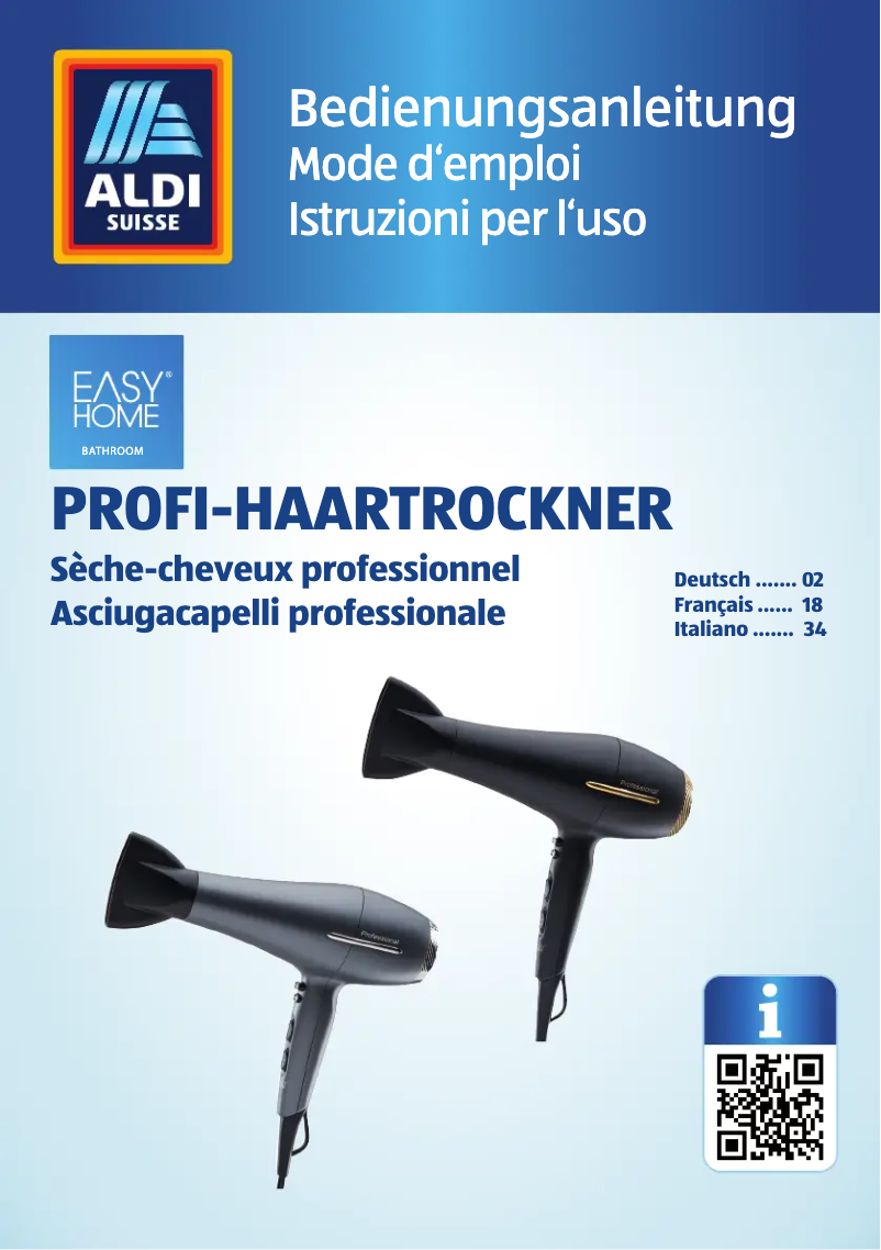 Page 1 of the manual User Manual Easy Home GT-HDP-07