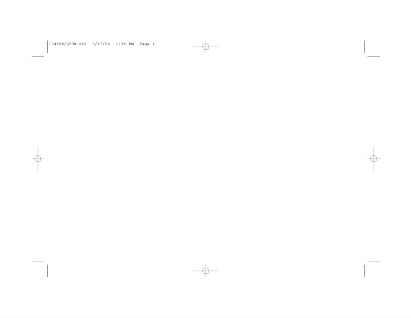 Page 1 of the manual User Manual Black & Decker 3208-220