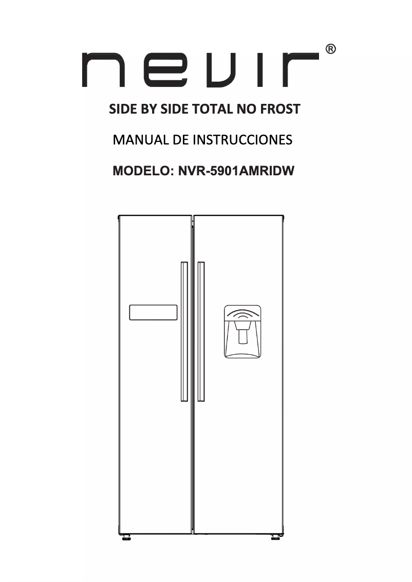 First page image of the manual for NVR-5901AMRIDW