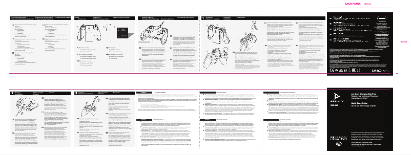 First page image of the manual for Joy-Con