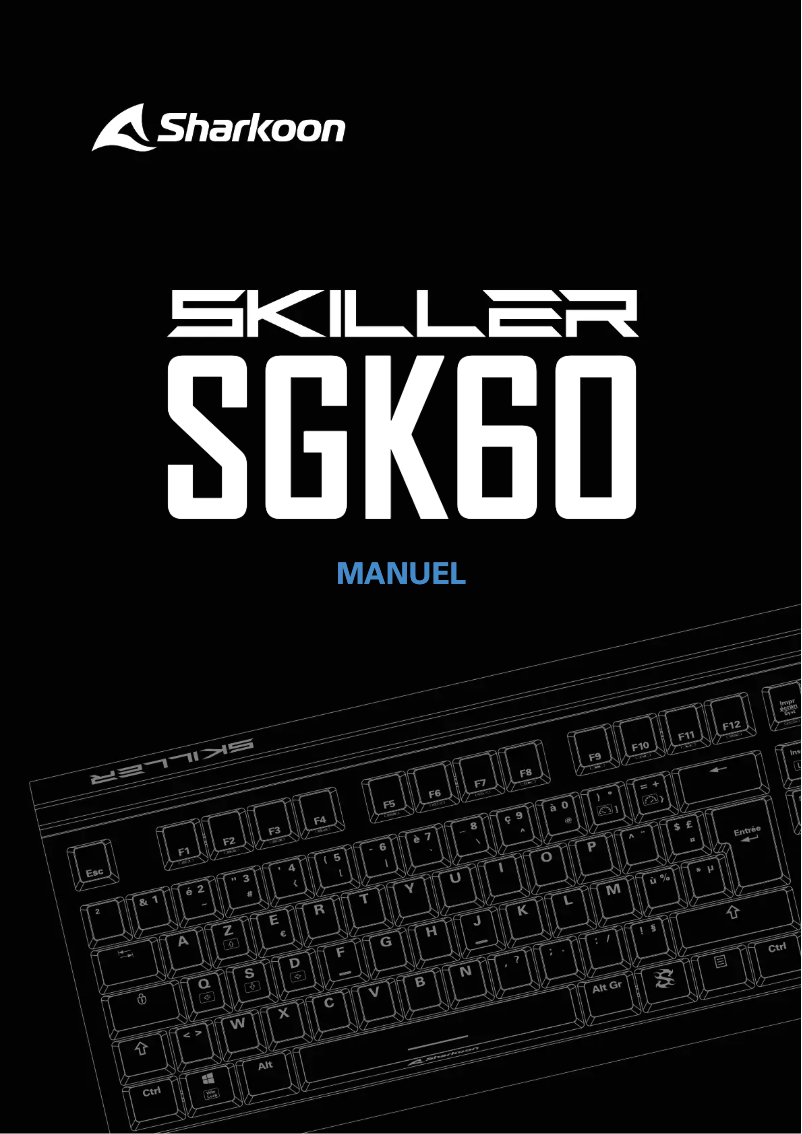 First page image of the manual for Skiller SGK60